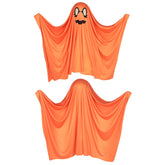 Halloween Pumpkin Ghost Cloak Cosplay Costume for Kids and Adults - Coscosmos